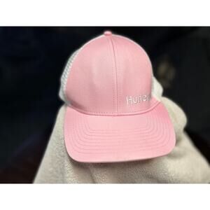 Hurley Pink Truckers Hat Snap Back Missing Tag